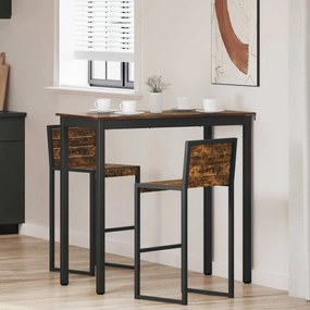 vidaXL Τραπεζαρίες Επεξεργασμένο ξύλο