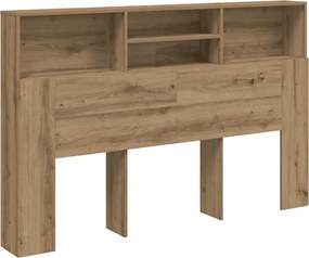 vidaXL Ντουλάπι κεφαλάρι Artisan Oak Κατασκευασμένο ξύλο