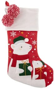 Χριστουγεννιάτικη Διακοσμητική Κάλτσα Polar Bear Stephen Joseph