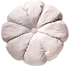 Βελουτέ Διακοσμητικό Μαξιλάρι (Φ45) Das Home Cushions 0261 Ivory