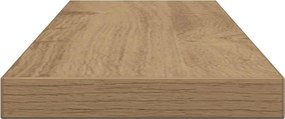 vidaXL Ράφια Τοίχου 4 τεμ. Artisan Δρυς 60x20x1,5εκ. από Επεξεργ. Ξύλο