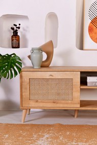 Έπιπλο Τηλεόρασης Δρυς HAZERAN 180x41x55