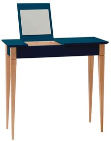 Τουαλέτα Με Καθρέπτη Mimo S MIMOTSBE14 65x35x74cm Petrol Blue-Beech