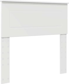 vidaXL Καναπές Κρεβάτι Λευκό και Μαύρο 75 x 190 cm Επεξεργασμένο Ξύλο