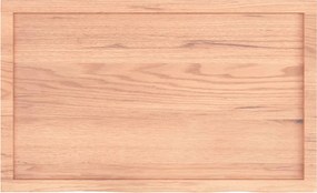 vidaXL Επιφ Τραπεζιού Αν Καφέ 100x60x(2-6)εκ. Επεξ. Μασίφ Ξύλο Δρυός