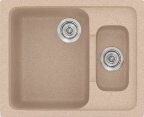 Sanitec Classic 330 (62×51) - Γρανιτένιος νεροχύτης - Granite SAND