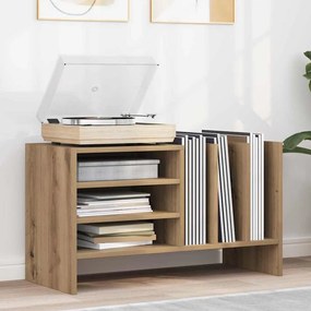 vidaXL Ντουλάπι δίσκων βινυλίου Artisan Oak 78,5 x 35 x 45 εκ