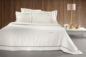 ΣΕΤ KING SIZE ΠΑΠΛΩΜΑΤΟΘΗΚΗΣ 240x250cm 3 ΤΕΜ. GUY LAROCHE - BLEND TAUPE/IVORY