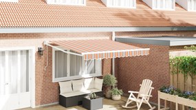 vidaXL Σκηνίτσα Αναδιπλούμενη Πολύχρωμο 300x250 εκ. Ύφασμα