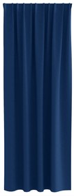 vidaXL Κουρτίνες 2 pcs Σκούρο Μπλε 245 x 140 εκ. Πολυεστέρας