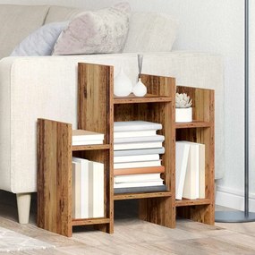 vidaXL Βοηθητικό ντουλάπι Παλαιό ξύλο 60 x 26 x 60 εκ.