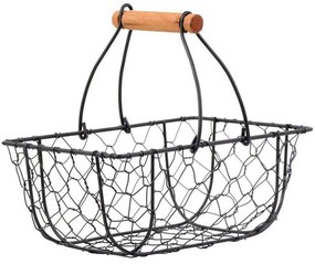 Φρουτιέρα Μεταλλική TAK116 23x15x9cm Black Espiel Metal