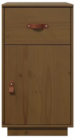 vidaXL Ντουλάπι Γραφείου Καφέ μελί 40 x 50 x 75 εκ. Μασίφ Ξύλο Πεύκου