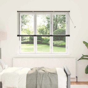 vidaXL Βενετσιάνικες Ρόδες Μαύρο 175 x 155 εκ Αλουμίνιο