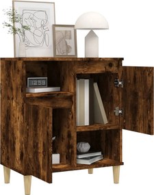 vidaXL Ντουλάπι Καπνιστή Δρυς 60x35x70 εκ. από Επεξεργασμένο Ξύλο