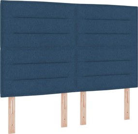 vidaXL Κεφαλάρι Μπλε 144 cm ύφασμα