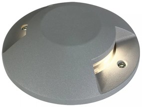 Φωτιστικό Δαπέδου Εξωτερικού Χώρου Z69058 B WW 2x6W 100-240V IP67 Grey