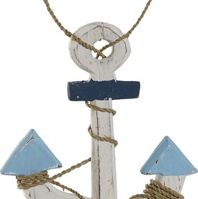 Κρεμαστή διακόσμηση Home ESPRIT Μπλε Φυσικό 25 x 2 x 74 cm