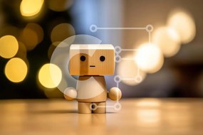 Intra Συλλεκτικό Ξύλινο Παζλ Plywood 4mm - Ξύλινη φιγούρα παιχνιδιού σε ημιτελές ξύλινο τραπέζι Σε Ξύλινο Κουτί - Διαστάσεις: 10x10 cm – 25 κομμάτια