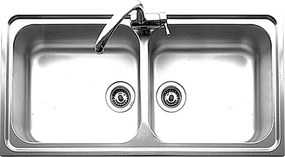 Apell Linear 8540 (100x50) - Ανοξείδωτος νεροχύτης - Λείο