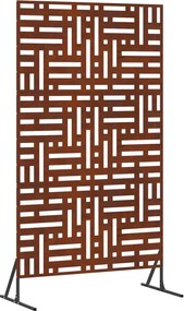 vidaXL Οθόνη Ιδιωτικότητας 100 x 50 x 180 εκ. Σκ rusty