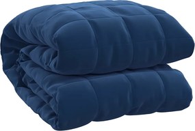 vidaXL Κουβέρτα Βαρύτητας Μπλε 235 x 290 εκ. 11 κ. Υφασμάτινη