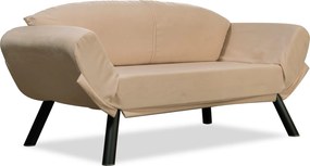 Διθέσιος Καναπές Κρεβάτι Κρέμα BOFAS 177x75x87
