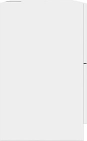 vidaXL Ντουλάπι Νιπτήρα Λευκό 59x37x59 εκ. Επεξεργασμένο Ξύλο