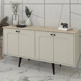 ΜΠΟΥΦΕΣ SEVILLA MEGAPAP ΧΡΩΜΑ SANDSTONE - TRAVERTINE 150X44,6X72,2ΕΚ.