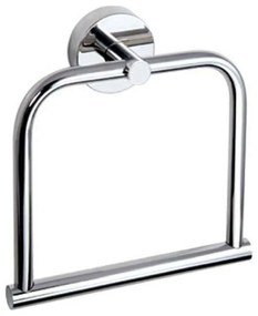 Κρεμάστρα Πετσέτας Κρίκος Uno 1224 18x5,2x19cm Chrome Karag Stainless Steel