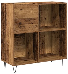 vidaXL ντουλάπι αποθήκευσης  δρυς 84,5 x 38 x 90 εκ επεξεργασμένο ξύλο