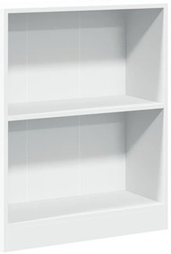 vidaXL Βιβλιοθήκη Λευκή 60 x 24 x 76 εκ. από Επεξεργασμένο Ξύλο