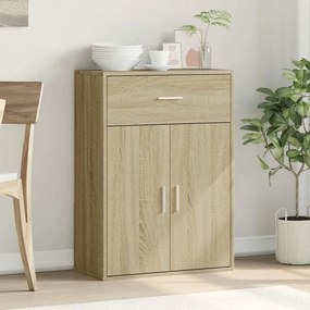 vidaXL Βοηθητικό Ντουλάπι Sonoma Δρυς 60x30x84 εκ. Επεξεργασμένο Ξύλο