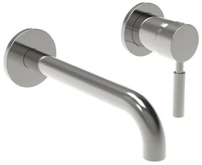 La Torre New Tech Inox Μπαταρία Νιπτήρος Εντοιχισμού 2 Οπών 12208-110