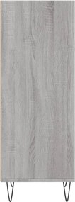vidaXL Ντουλάπι Γκρι sonoma 34,5x32,5x90εκ. από Επεξεργασμένο Ξύλο