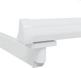 vidaXL Manual Awning Frame 3,5 x 2,5 m Λευκό Powder-Coated Aluminium