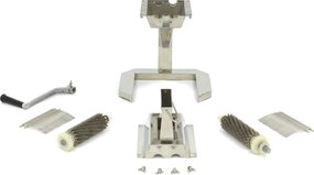 Meat Tenderiser - 2 Rollers - 27 Blades - 12,5 x 2,5cm Input