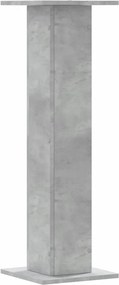 vidaXL Βάσεις Φυτών 2 τεμ. Γκρι Σκυρ. 30x30x95 εκ. Επεξεργασμένο Ξύλο