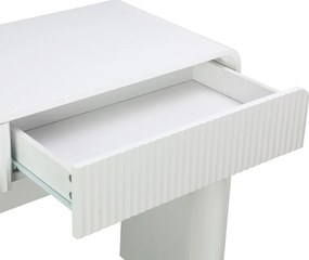 Κονσόλα Zeplen pakoworld λευκό mdf 110x38x75εκ