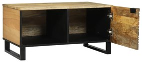 vidaXL Τραπεζάκια Σαλονιού Καφέ 80 x 50 x 40 cm Μασίφ ξύλο μάνγκο
