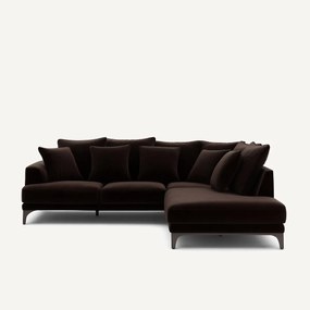 Γωνιακός καναπές από βελούδο, ARMENTO