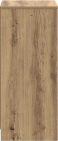 vidaXL Ντουλάπι Μπάνιου Artisan Δρυς 35 x 36,5 x 85 εκ.