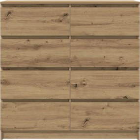 vidaXL Ντουλάπι Δρυς τεχνίτης 100x35x99 εκ. από Επεξεργασμένο Ξύλο