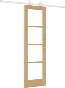 vidaXL Συρόμενη Πόρτα ORKDAL Φυσικό 61 x 198,5 εκ.