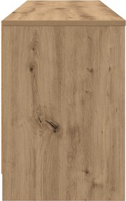 vidaXL Ντουλάπι κρεβατιού με ράφι 2 τεμ. Artisan Δρυς 66 x 33 x 48 εκ.