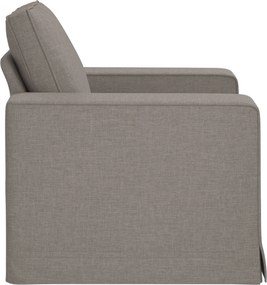 vidaXL Καναπές Taupe 103 x 80 x 82 εκ ύφασμα