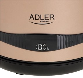 Ηλεκτρικός βραστήρας με θερμική συντήρηση Adler AD 1295, 1,7 L, 2200W, Ρύθμιση 40-100 βαθμούς, Χρυσός