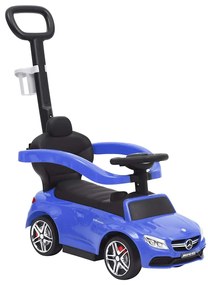 vidaXL Περπατούρα Αυτοκίνητο με Λαβή Mercedes-Benz C63 Μπλε