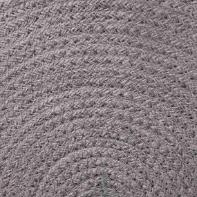 vidaXL Γιούτα Σουβέρ 4 pcs Γκρι Ø 30 cm 100% Γιούτα Τοσσά