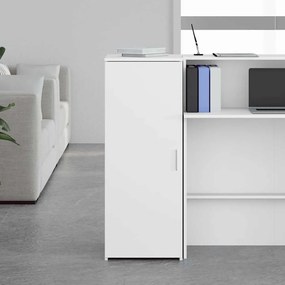 ντουλάπι αποθήκευσης vidaXL Λευκό 40x45x103,5 cm Κατασκευασμένο ξύλο